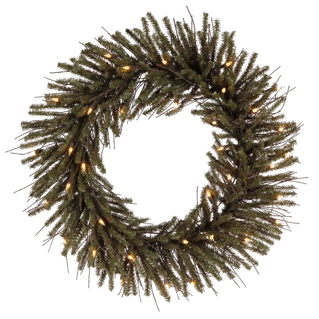 Vickerman Artificial Unlit Christmas Wreath (00598) 3 Vickerman Artificial Unlit Christmas Wreath (00598)