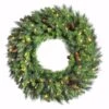Vickerman Pre-Lit Artificial Christmas Wreath (01541) -Vickerman 01541lg