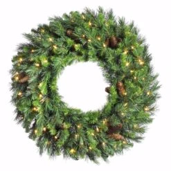 Vickerman Pre-Lit Artificial Christmas Wreath (01541)