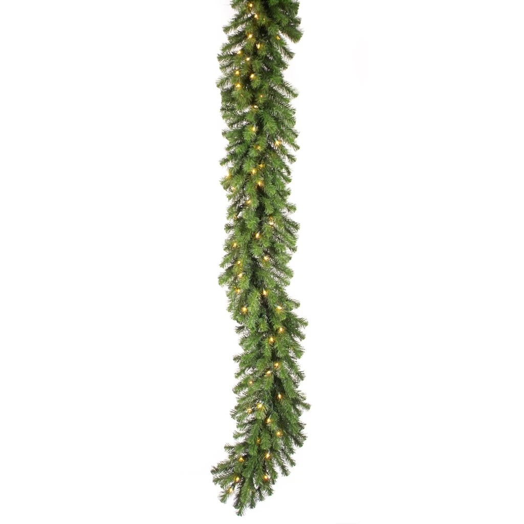 Vickerman Pre-Lit Artificial Christmas Garland (03827) 3 Vickerman Pre-Lit Artificial Christmas Garland (03827)