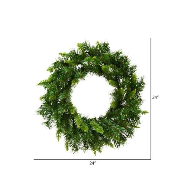 Vickerman Artificial Unlit Christmas Wreath (05514) 5 Vickerman Artificial Unlit Christmas Wreath (05514) - Image 3