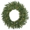 Vickerman Pre-Lit Artificial Christmas Wreath (05517) 1 Vickerman Pre-Lit Artificial Christmas Wreath (05517) -Vickerman 05517alg