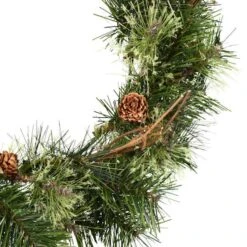 Vickerman Artificial Unlit Christmas Wreath With Pine Cones And Grapevines (06341) 10 Vickerman Artificial Unlit Christmas Wreath With Pine Cones And Grapevines (06341) -Vickerman 063413md