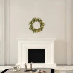 Vickerman Pre-Lit Artificial Christmas Wreath (06342) -Vickerman 063424md