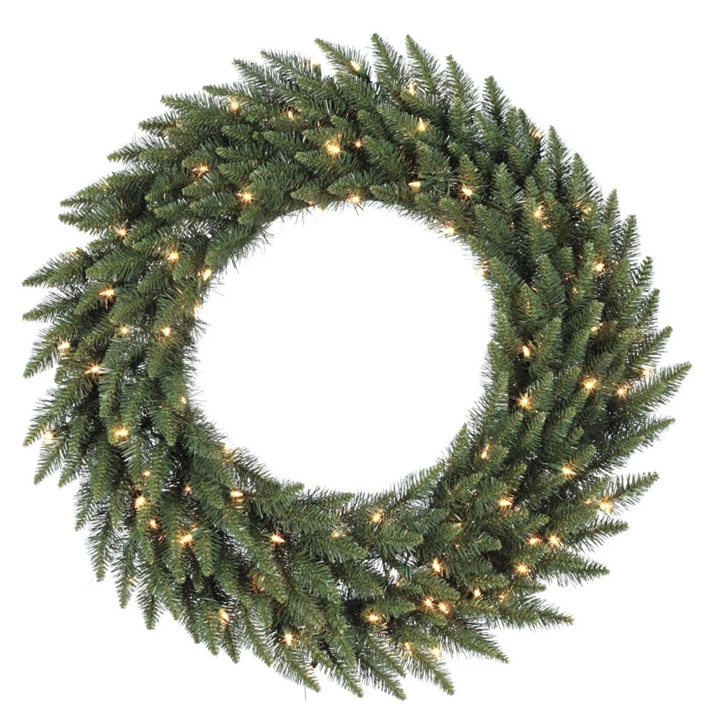 Vickerman Pre-Lit Artificial Christmas Wreath (10956) 3 Vickerman Pre-Lit Artificial Christmas Wreath (10956)