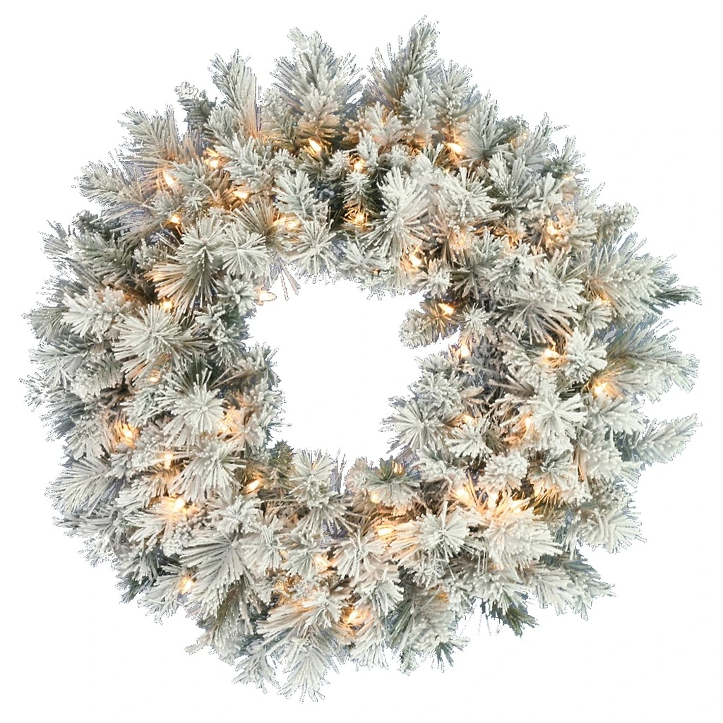 Vickerman Pre-Lit Artificial Christmas Wreath (12008) 3 Vickerman Pre-Lit Artificial Christmas Wreath (12008)