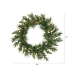 Vickerman Pre-Lit Artificial Christmas Wreath (12195) -Vickerman 121952md
