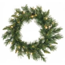 Vickerman Pre-Lit Artificial Christmas Wreath (12195) -Vickerman 12195md