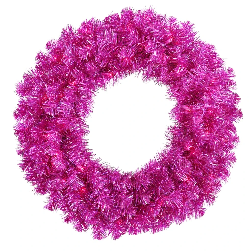 Vickerman Pre-Lit Artificial Christmas Wreath (14777) 3 Vickerman Pre-Lit Artificial Christmas Wreath (14777)