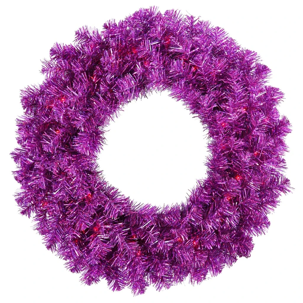Vickerman Pre-Lit Artificial Christmas Wreath (14785) 3 Vickerman Pre-Lit Artificial Christmas Wreath (14785)