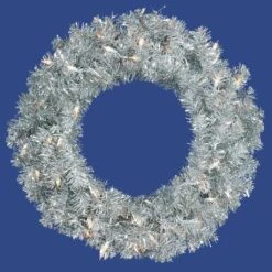 Vickerman Pre-Lit Artificial Christmas Wreath (14792)