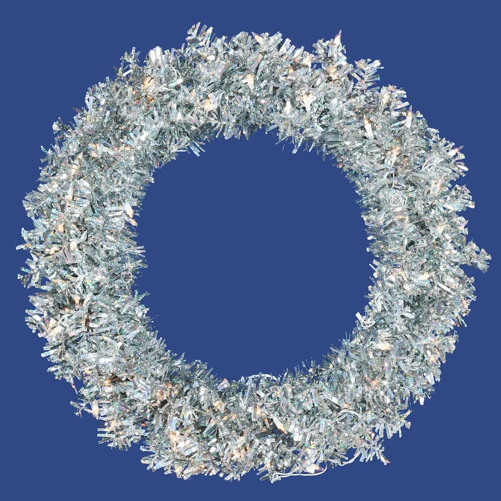 Vickerman Pre-Lit Artificial Christmas Wreath (14956) 3 Vickerman Pre-Lit Artificial Christmas Wreath (14956)