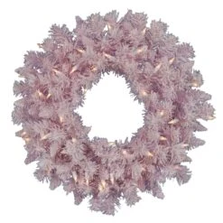 Vickerman Pre-Lit Artificial Christmas Wreath (18166)