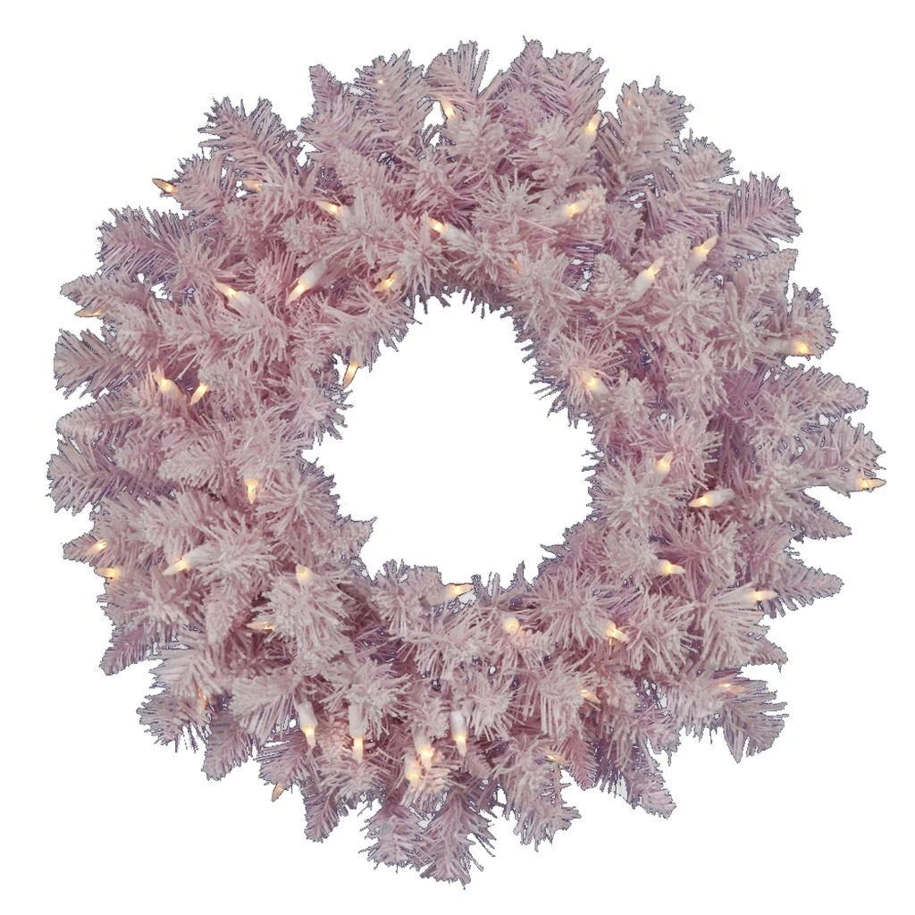 Vickerman Pre-Lit Artificial Christmas Wreath (18166) 3 Vickerman Pre-Lit Artificial Christmas Wreath (18166)