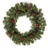 Vickerman Pre-Lit Artificial Christmas Wreath (18785) 2 Vickerman Pre-Lit Artificial Christmas Wreath (18785) -Vickerman 18785lg