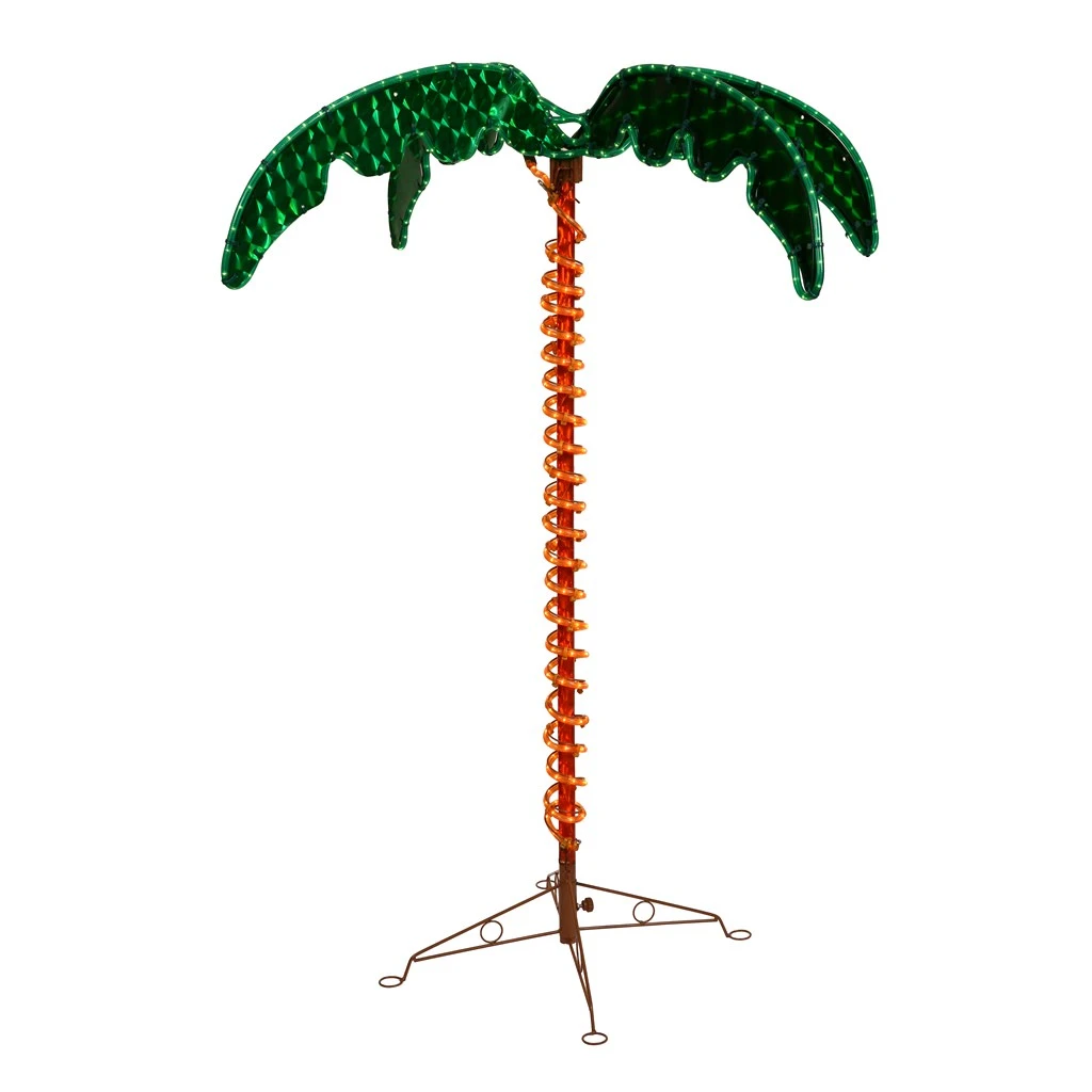 Vickerman Artificial Lighted Palm Tree (21521) 3 Vickerman Artificial Lighted Palm Tree (21521)