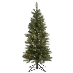 Vickerman Pre-Lit Artificial Christmas Tree (includes Step On/Off Foot Switch) (21874)