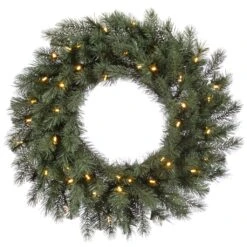 Vickerman Pre-Lit Artificial Christmas Wreath (21964)