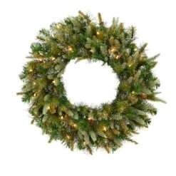 Vickerman Pre-Lit Artificial Christmas Wreath (22152)