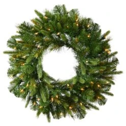 Vickerman Pre-Lit Artificial Christmas Wreath (22194)