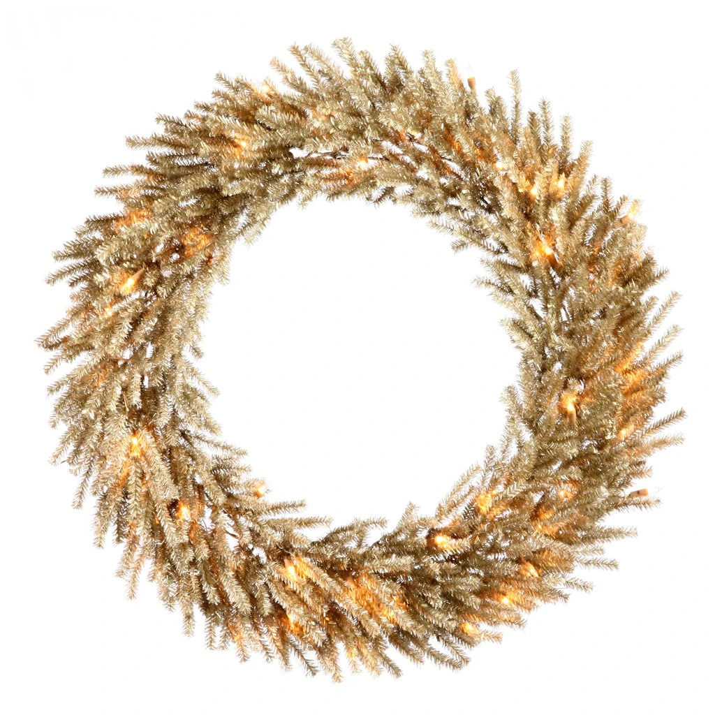 Vickerman Pre-Lit Artificial Christmas Wreath (22295) 3 Vickerman Pre-Lit Artificial Christmas Wreath (22295)