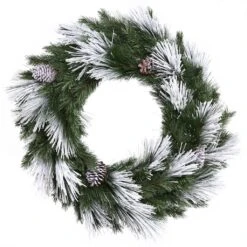 Vickerman Artificial Unlit Christmas Wreath (22804)