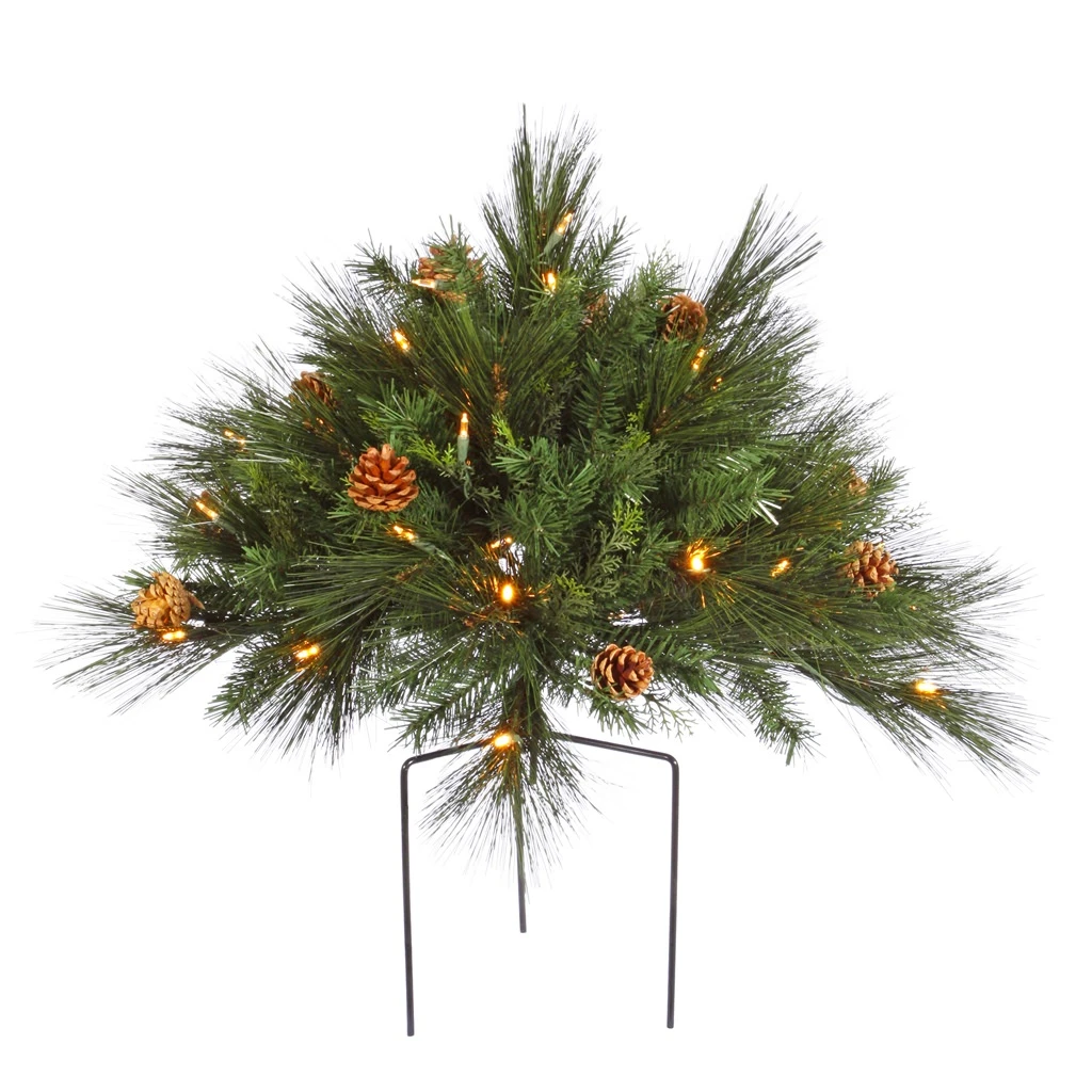 Vickerman Pre-Lit Artificial Christmas Bush (23329) 3 Vickerman Pre-Lit Artificial Christmas Bush (23329)