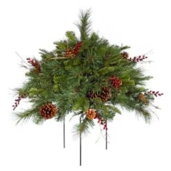 Vickerman Unlit Artificial Christmas Bush (23361) 6 Vickerman Unlit Artificial Christmas Bush (23361) -Vickerman 23361md