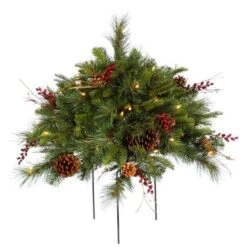 Vickerman Pre-Lit Artificial Christmas Bush (23362) 6 Vickerman Pre-Lit Artificial Christmas Bush (23362) -Vickerman 23362md