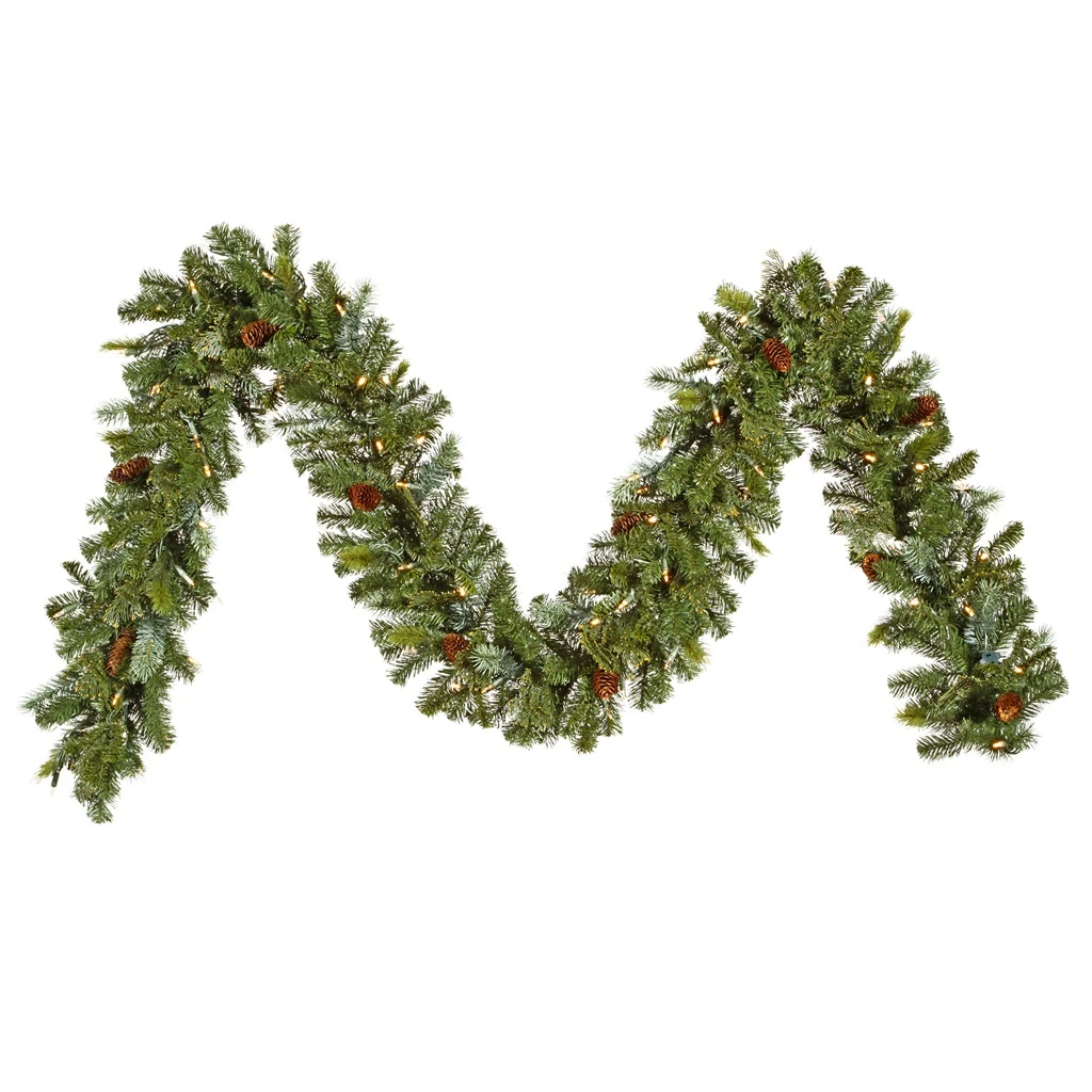 Vickerman Pre-Lit Artificial Christmas Garland (23377) 3 Vickerman Pre-Lit Artificial Christmas Garland (23377)