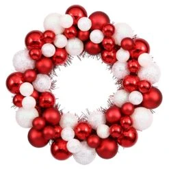Vickerman Unlit Christmas Ornament Wreath (24739)