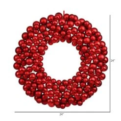 Vickerman Unlit Christmas Ornament Wreath (24745) 7 Vickerman Unlit Christmas Ornament Wreath (24745) -Vickerman 247452md