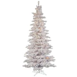 Vickerman Pre-Lit Christmas Tree (includes Step On/Off Foot Switch) (25267)