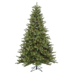 Vickerman Pre-Lit Artificial Christmas Tree (includes Step On/Off Foot Switch) (26860)