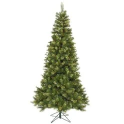 Vickerman Pre-Lit Artificial Christmas Tree (includes Step On/Off Foot Switch) (26916)
