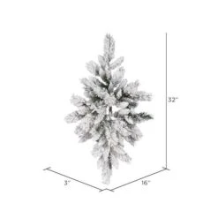Vickerman Unlit Artificial Christmas Swag (26946) -Vickerman 269462md