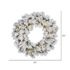 Vickerman Pre-Lit Artificial Christmas Wreath (26954) -Vickerman 269542md