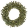 Vickerman Prelit Artificial Christmas Wreath (456132) -Vickerman 27197lg