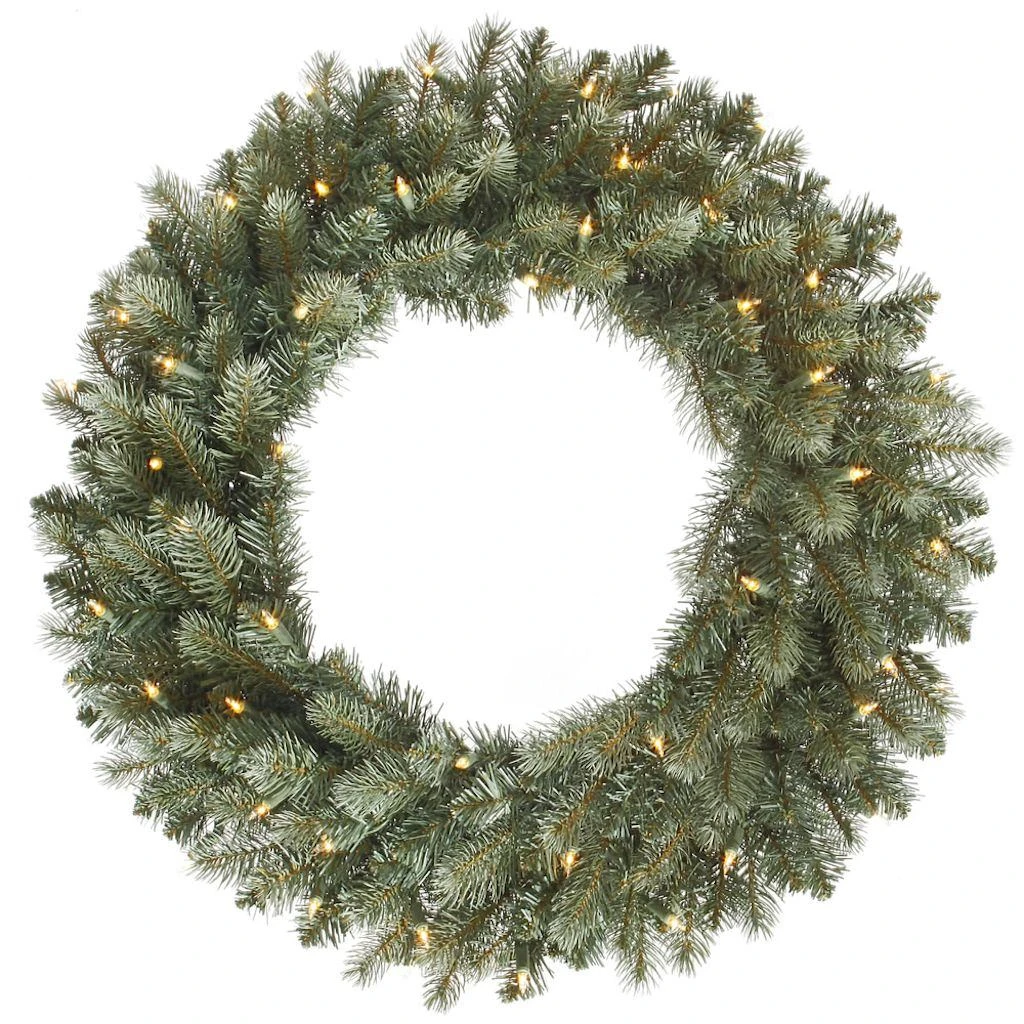 Vickerman Pre-Lit Artificial Christmas Wreath (27317) 3 Vickerman Pre-Lit Artificial Christmas Wreath (27317)