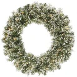 Vickerman Pre-Lit Artificial Christmas Wreath (27379)