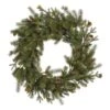 Vickerman Unlit Artificial Christmas Wreath With Pine Cones (27439) 1 Vickerman Unlit Artificial Christmas Wreath With Pine Cones (27439) -Vickerman 27439lg