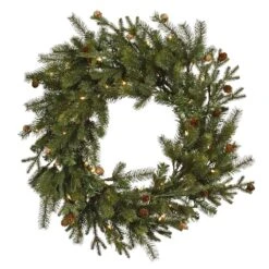 Vickerman Pre-Lit Artificial Christmas Wreath (27440)