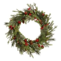 Vickerman Artificial Unlit Christmas Wreath (27451)