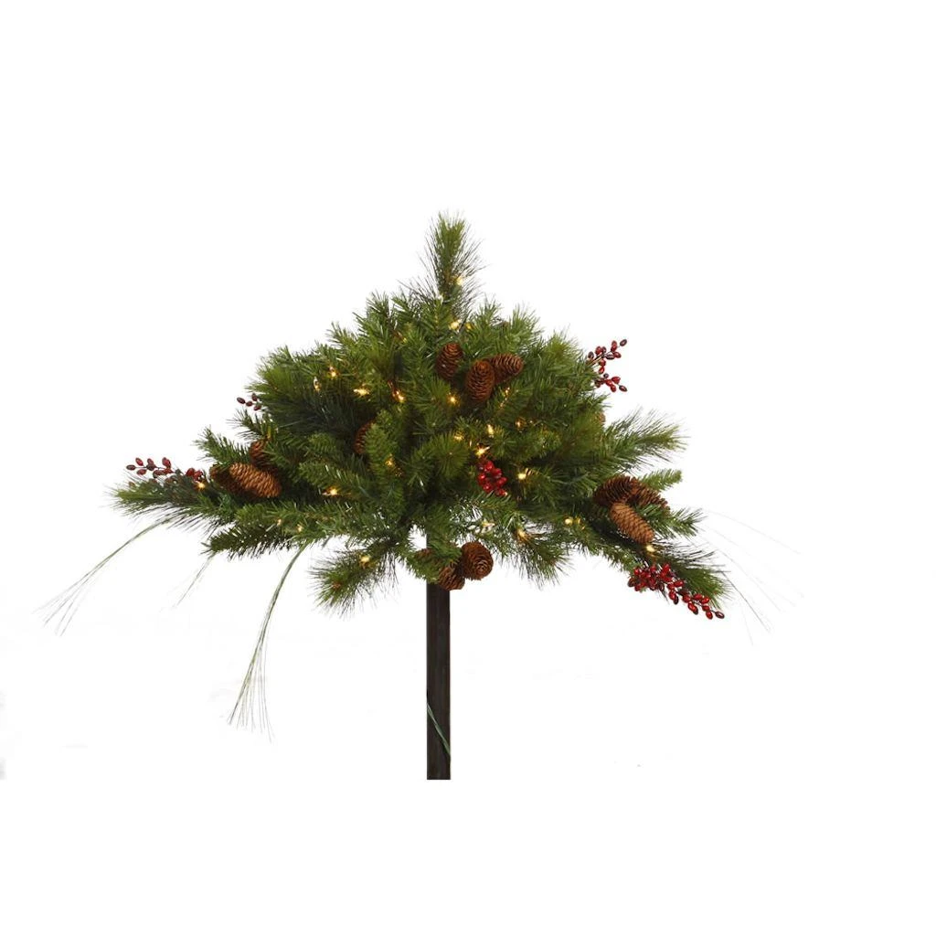 Vickerman Pre-Lit Artificial Christmas Urn Filler (511541) 3 Vickerman Pre-Lit Artificial Christmas Urn Filler (511541)