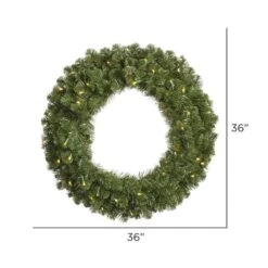 Vickerman Pre-Lit Artificial Christmas Wreath (276303) 7 Vickerman Pre-Lit Artificial Christmas Wreath (276303) -Vickerman 2763032md