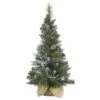 Vickerman Pre-Lit Artificial Christmas Tree With Frosted Cones (27699) 1 Vickerman Pre-Lit Artificial Christmas Tree With Frosted Cones (27699) -Vickerman 27699lg