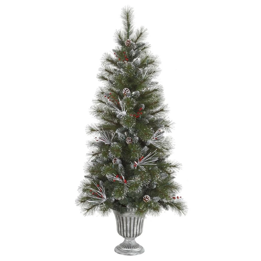Vickerman Unlit Artificial Christmas Tree With Berries (27761) 3 Vickerman Unlit Artificial Christmas Tree With Berries (27761)