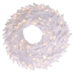 Vickerman Pre-Lit Artificial Christmas Wreath (28153)