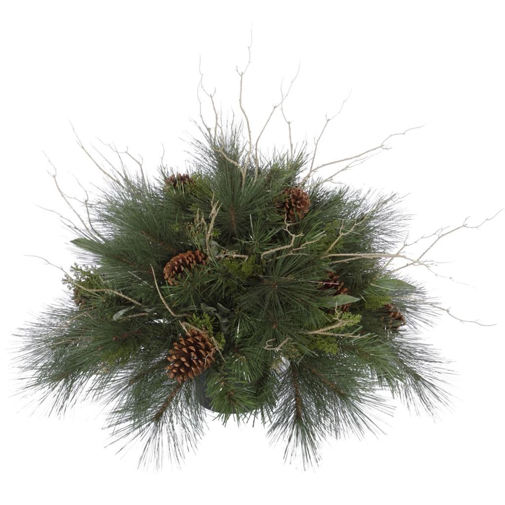 Vickerman Unlit Artificial Christmas Urn Filler (31671) 3 Vickerman Unlit Artificial Christmas Urn Filler (31671)