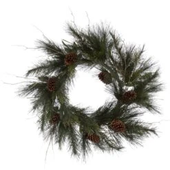 Vickerman Artificial Unlit Christmas Wreath (31677)